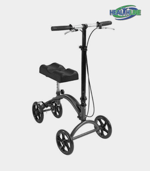 Bariatric Rollator Walker Heavy Duty with Large Padded Seat up to 400