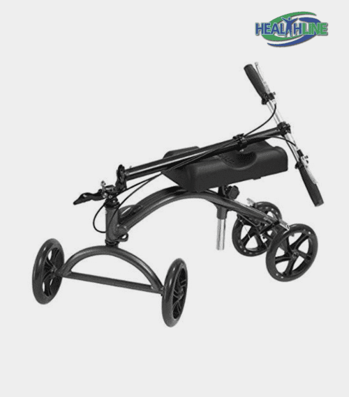 Bariatric Rollator Walker Heavy Duty with Large Padded Seat up to 400