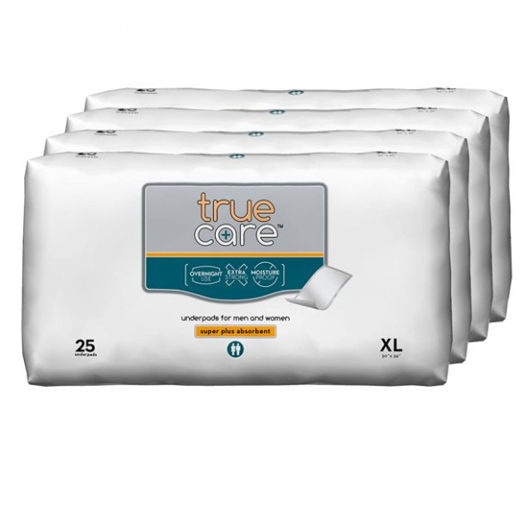 True Care Super Absorbent Incontinence Underpads (100 Count)
